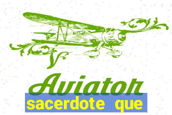 sacerdote que morreu no santo dos santos